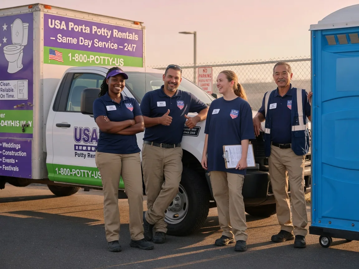 Porta Potty Rental company in Rankin, IL