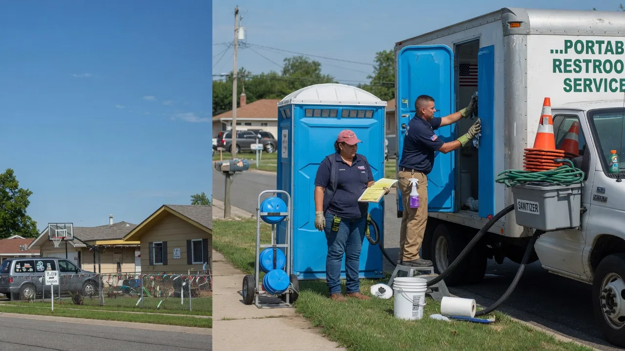 Portable Toilet Rental in Rankin, IL near me